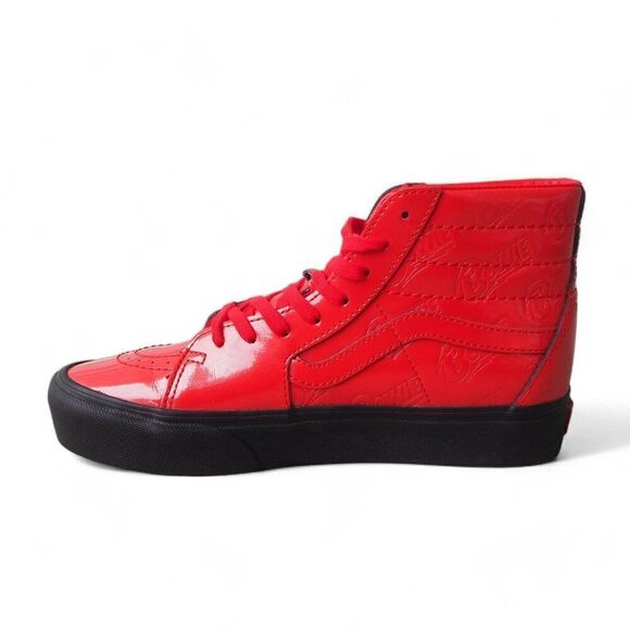 Vans x David Bowie SK8-Hi Platform 2 "Ziggy Stardust Red" Women's 9.5 - Picture 6 of 11